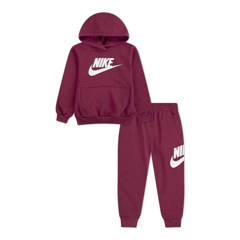 Nike Baby Girls Fleece Tracksuit / Beet Red